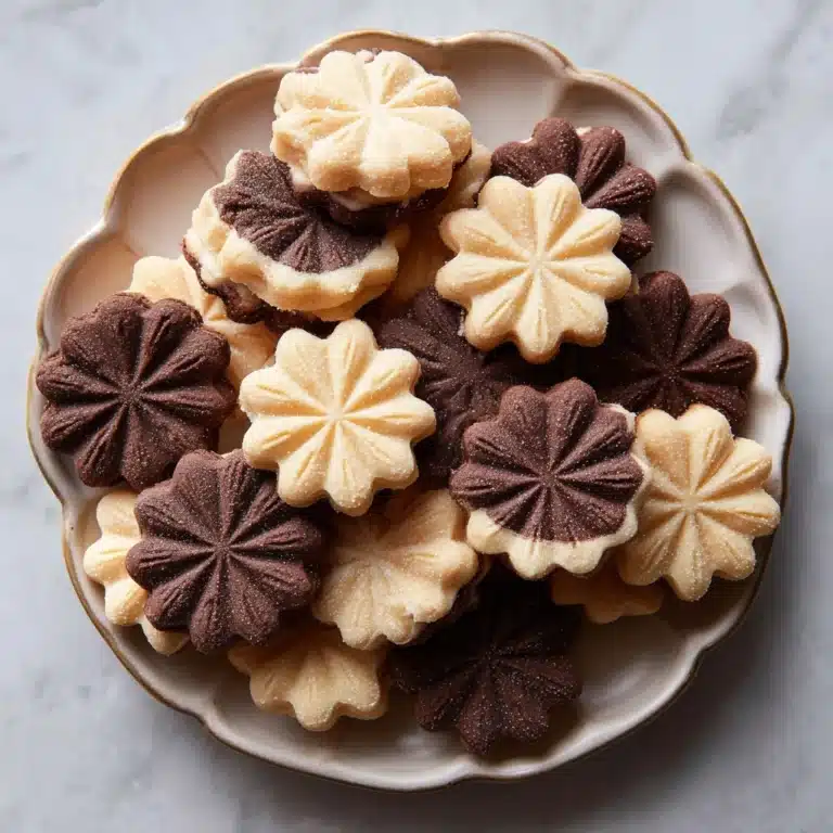 Espresso Shortbread Cookies Recipe