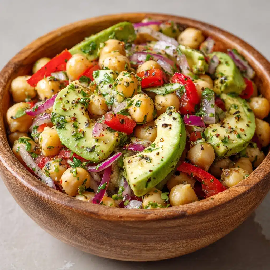 Avocado Chickpea Salad Recipe - Recipe Image