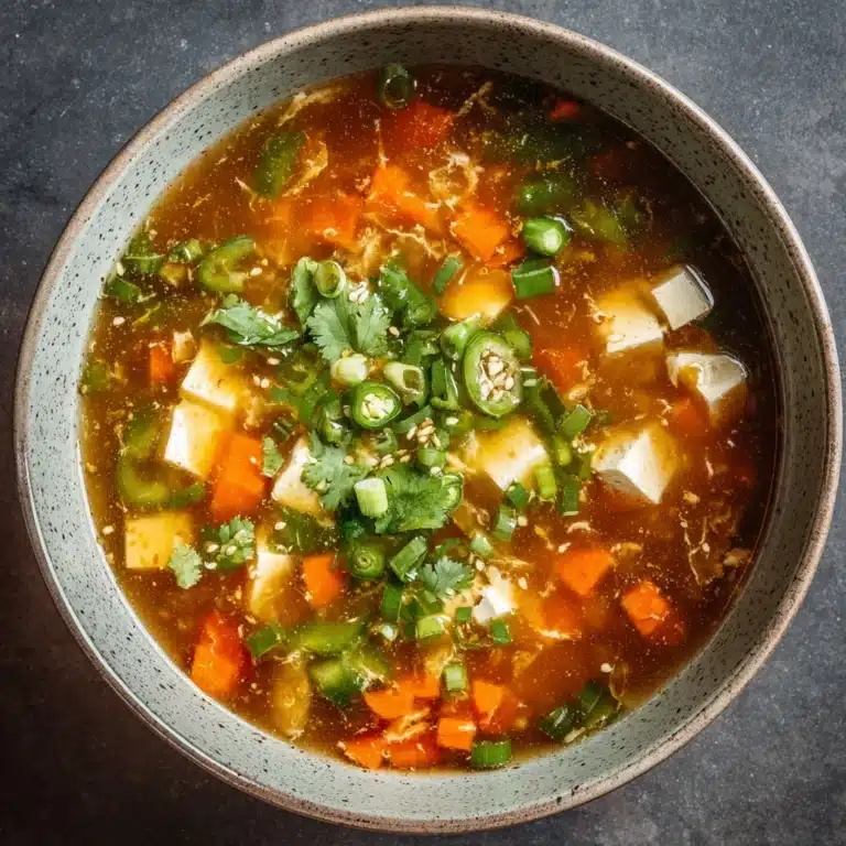 Hot and Sour Soup Recipe