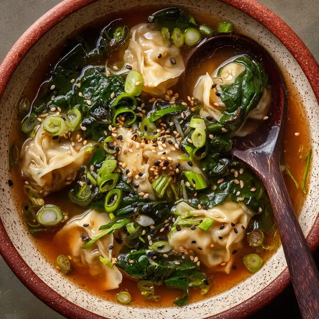 Dumpling and Bok Choy Soup Recipe - Recipe Image