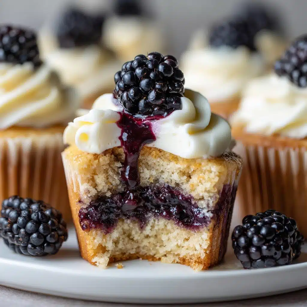 Blackberry Cheesecake Muffins Recipe - Recipe Image
