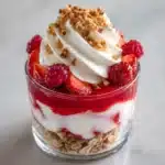 Strawberry Cheesecake Overnight Oats Recipe