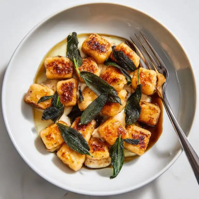 Crisp Gnocchi and Roast Pumpkin in Brown Butter Recipe