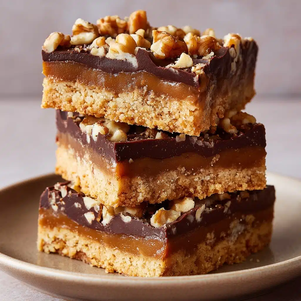 Easy Turtle Bars Recipe - Recipe Image