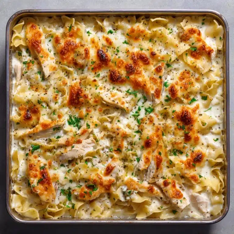 Cheese Chicken Alfredo Bake Recipe