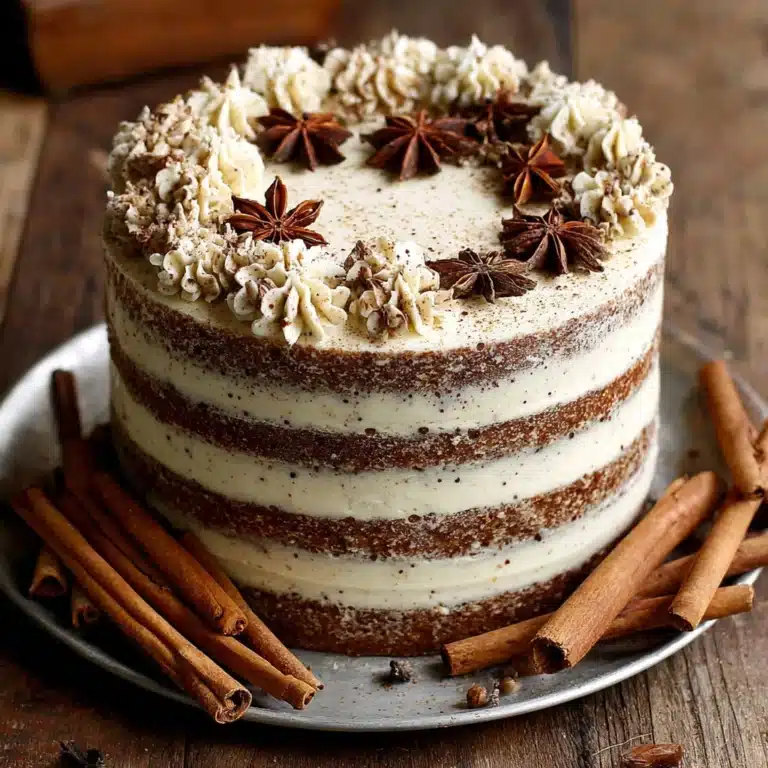 Chai Cake Recipe