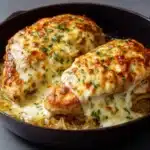 Easy One Pan French Onion Stuffed Chicken Recipe