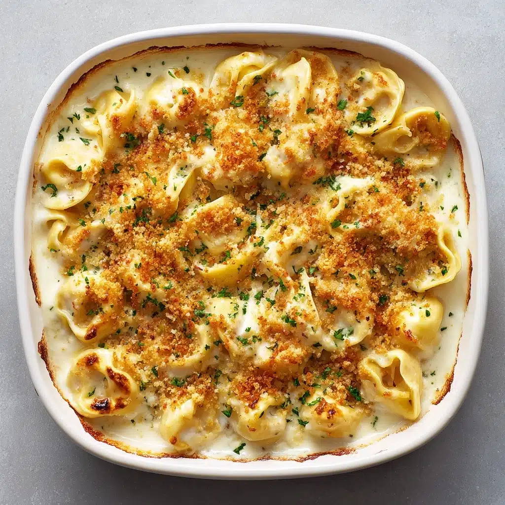 Alfredo Tortellini Bake Recipe