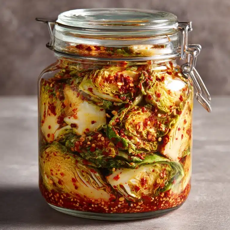 Easy Vegan Kimchi Recipe
