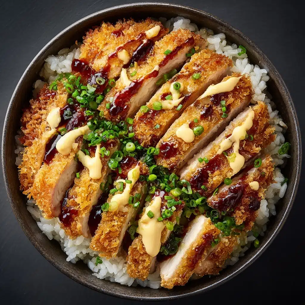 Japanese Katsu Bowls with Tonkatsu Sauce Recipe