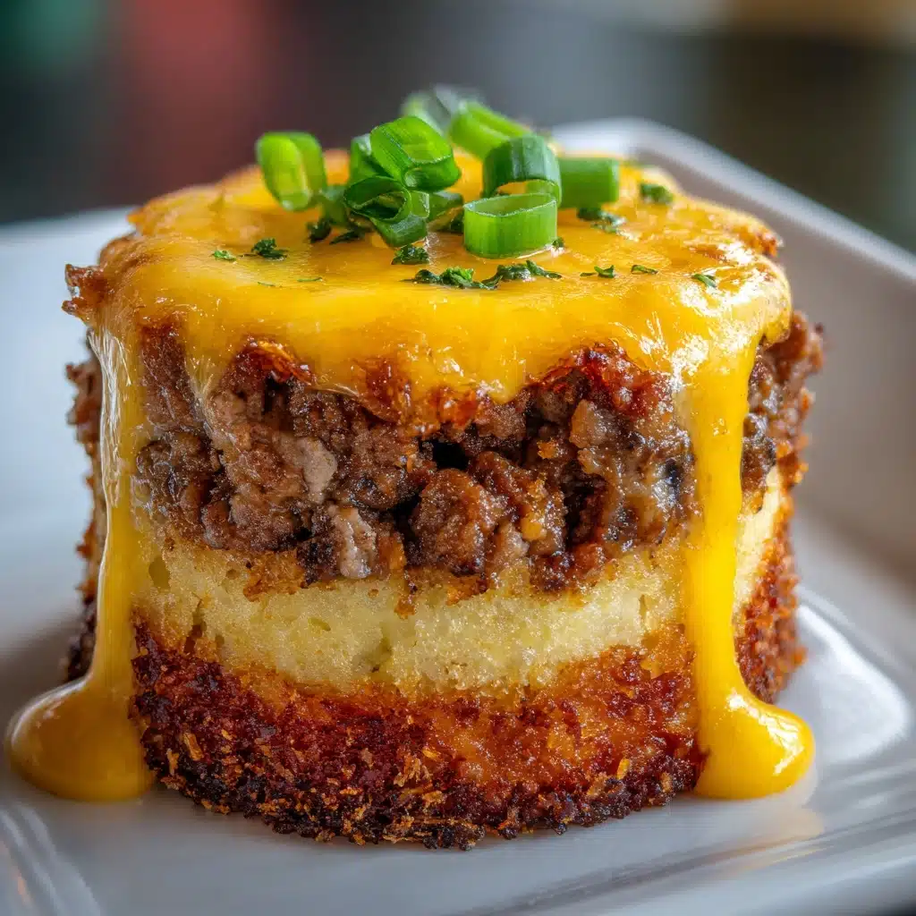 Cheeseburger Tater Tot Cups Recipe - Recipe Image