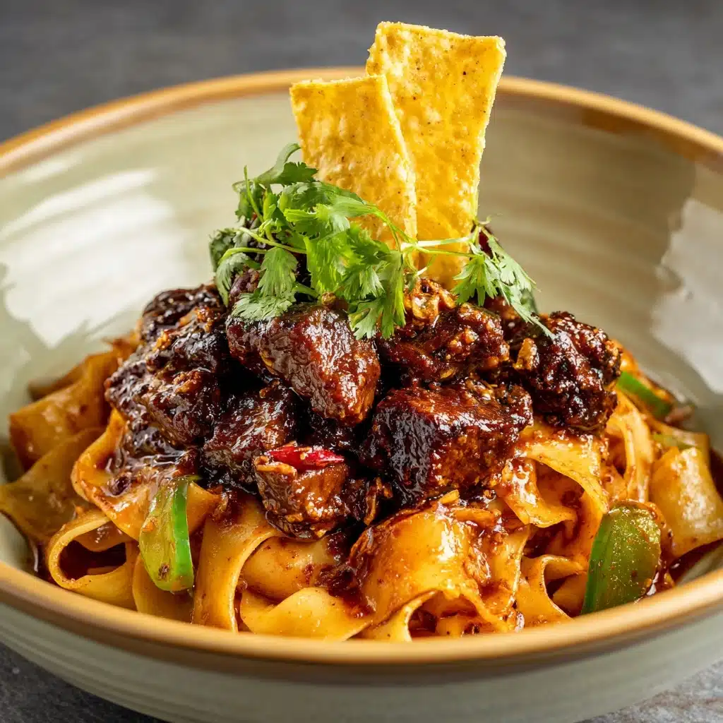 Curry Goat Noodles Recipe - Recipe Image