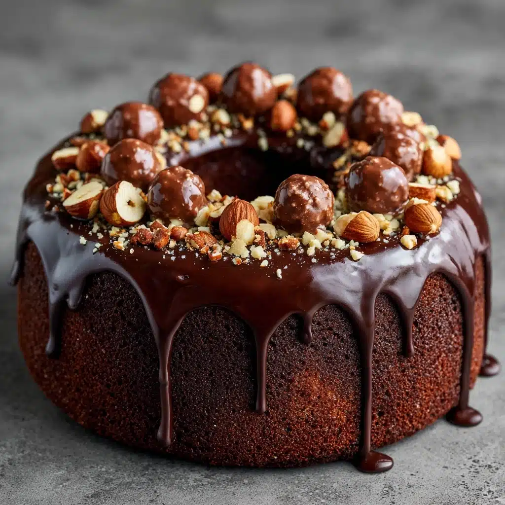 Chocolate Hazelnut Cake Recipe - Recipe Image