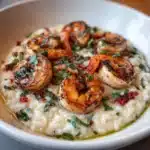 Garlic Parmesan Shrimp Rice Bowls Recipe