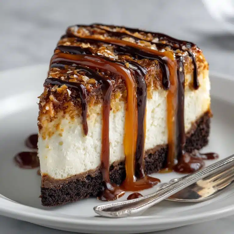 Samoa Cheesecake Recipe