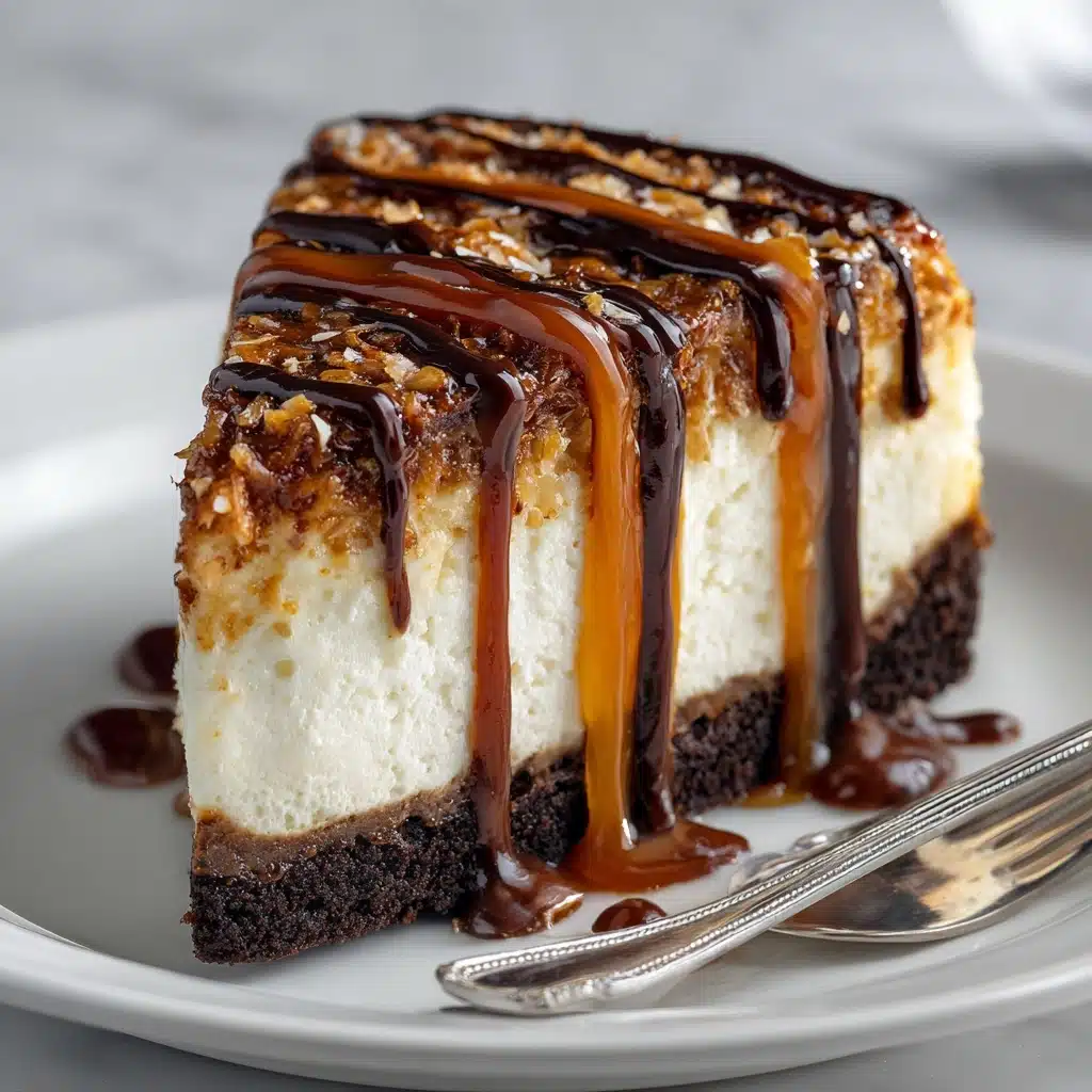 Samoa Cheesecake Recipe - Recipe Image