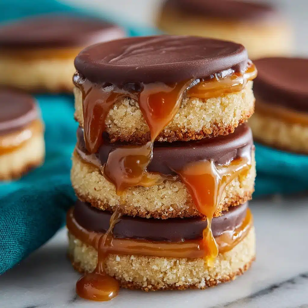 Homemade Twix Cookies Recipe - Recipe Image