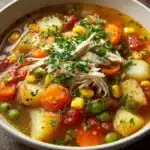 Healthy Chicken Vegetable Soup Recipe