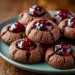 Chocolate Cherry Cookies Recipe