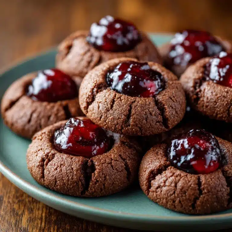 Chocolate Cherry Cookies Recipe