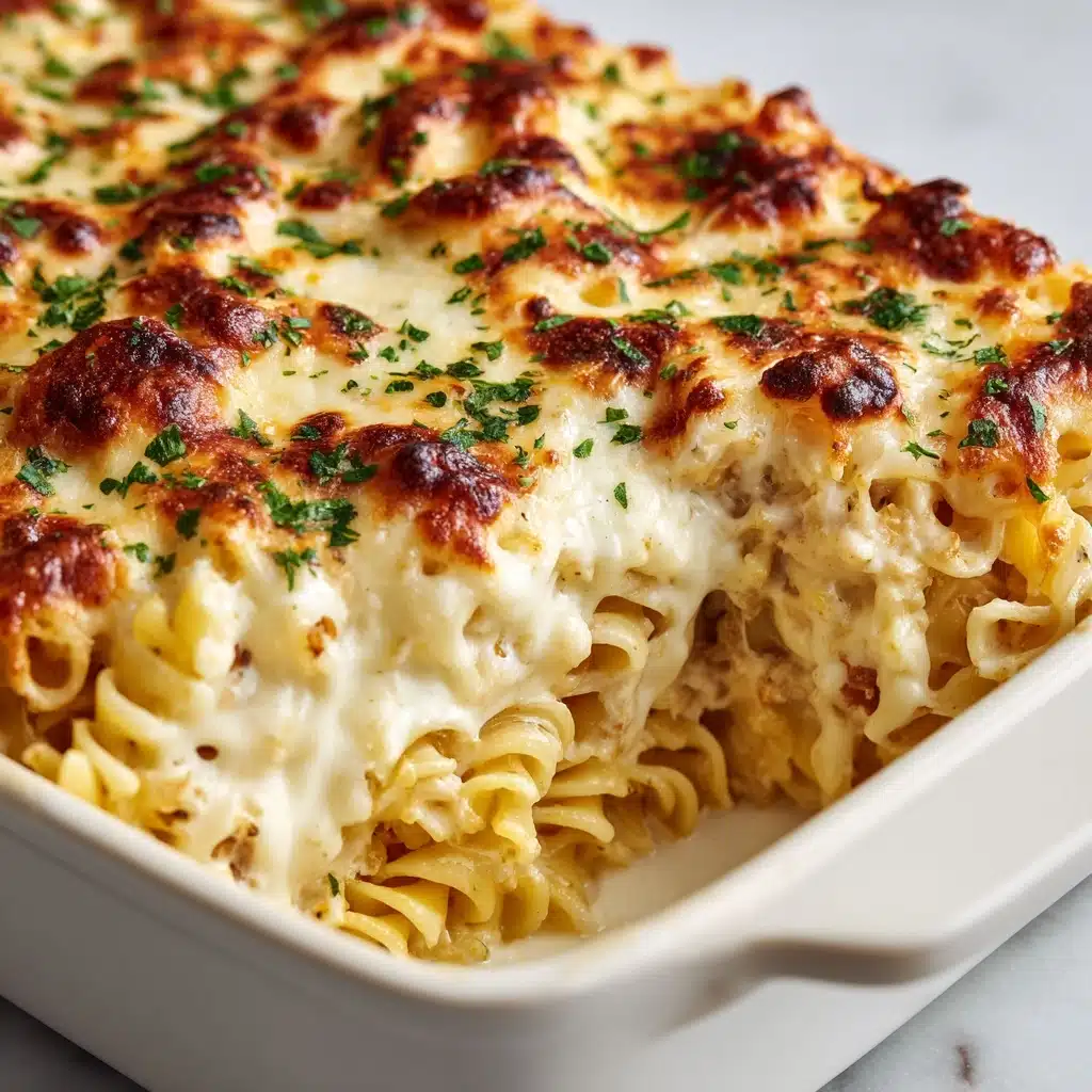 Old-Fashioned Chicken and Noodles Casserole Recipe - Recipe Image