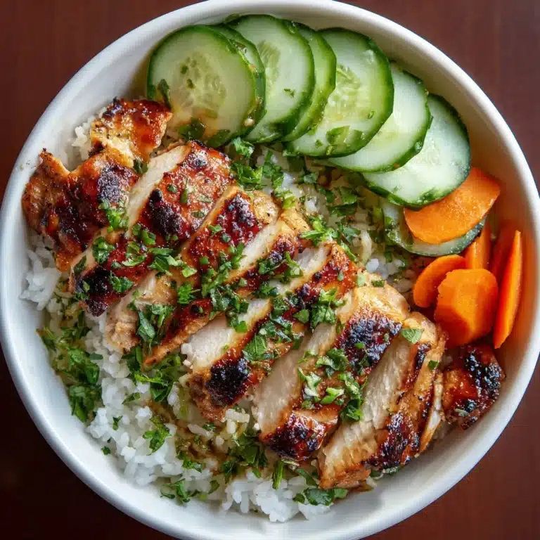 Grilled Chicken Rice Bowl Recipe