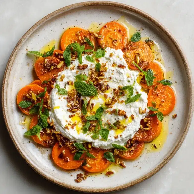Roasted Carrots with Whipped Ricotta and Hot Honey Recipe