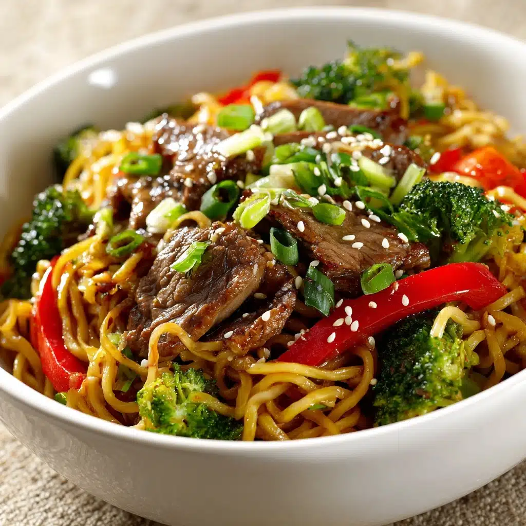 Hoisin Beef Noodles Recipe
