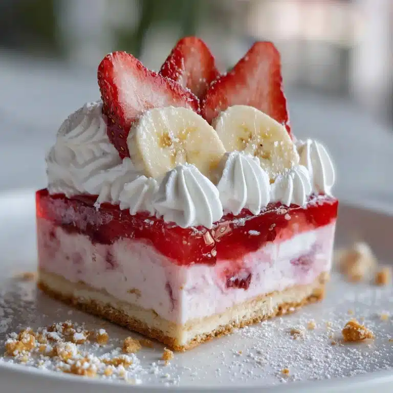 Strawberry Banana Cream Delight Recipe