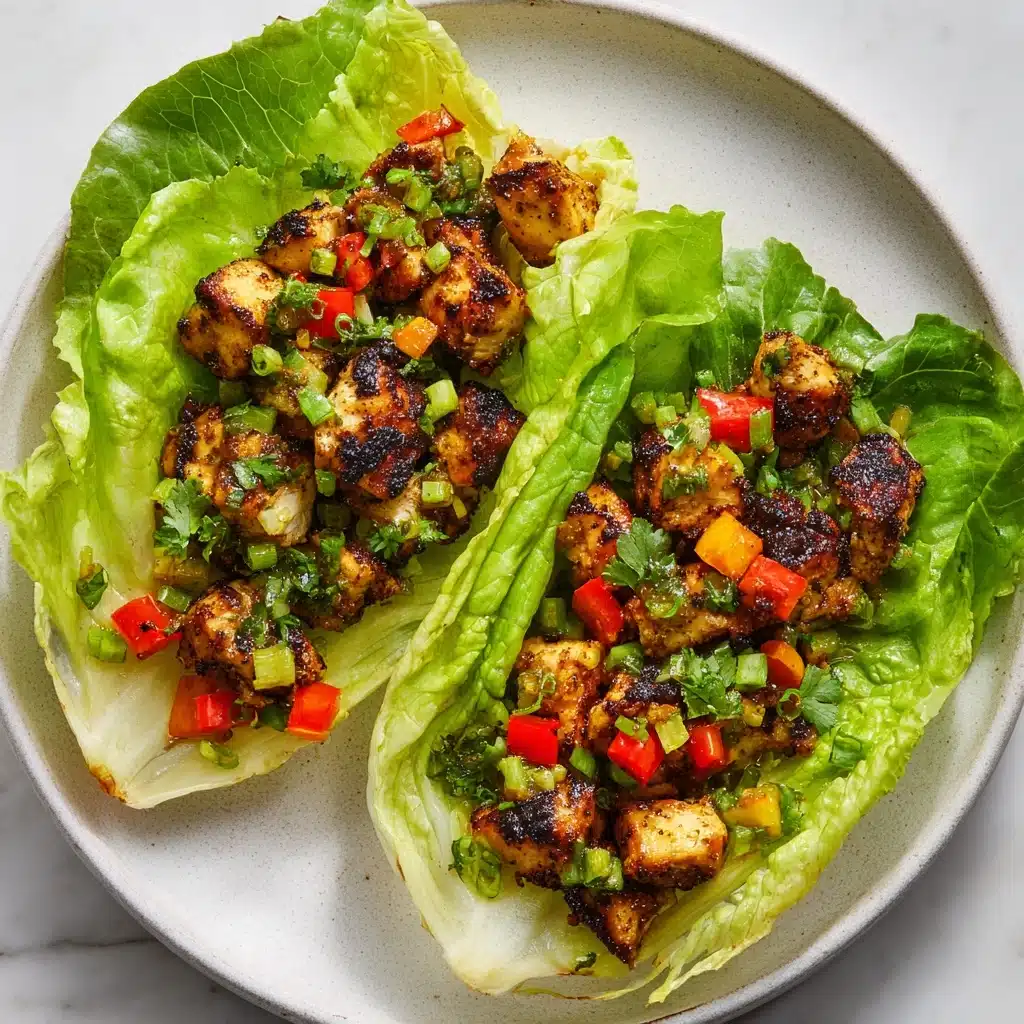 Citrus Herb Turkey Lettuce Wraps: A Fresh and Flavorful Dish Recipe - Recipe Image