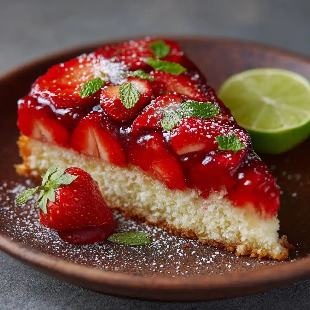 Strawberry Limeade Cake Recipe - Recipe Image