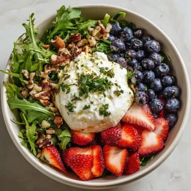 Blueberry Breakfast Salad Recipe