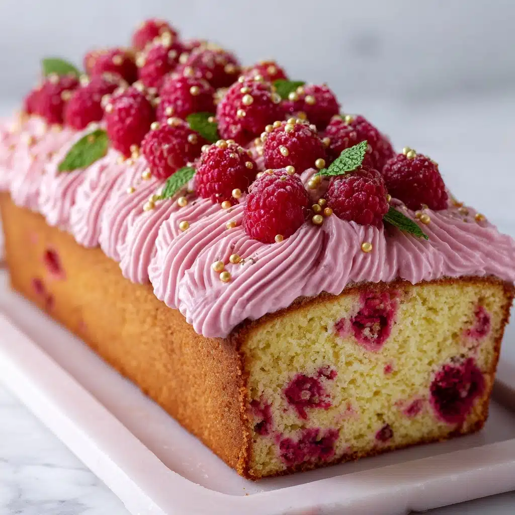 Lemon Raspberry Loaf Cake Recipe