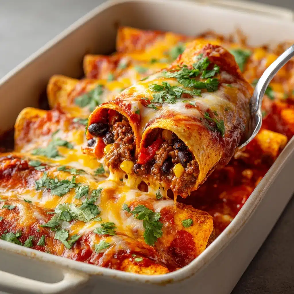 Shredded Beef Enchiladas Recipe