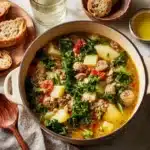Sausage, Potato and Spinach Soup Recipe