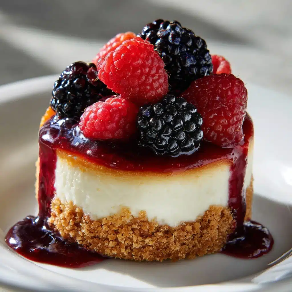 No-Bake Mini Cheesecakes Recipe - Recipe Image