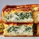 Easy Spinach Feta Baked Omelets Recipe