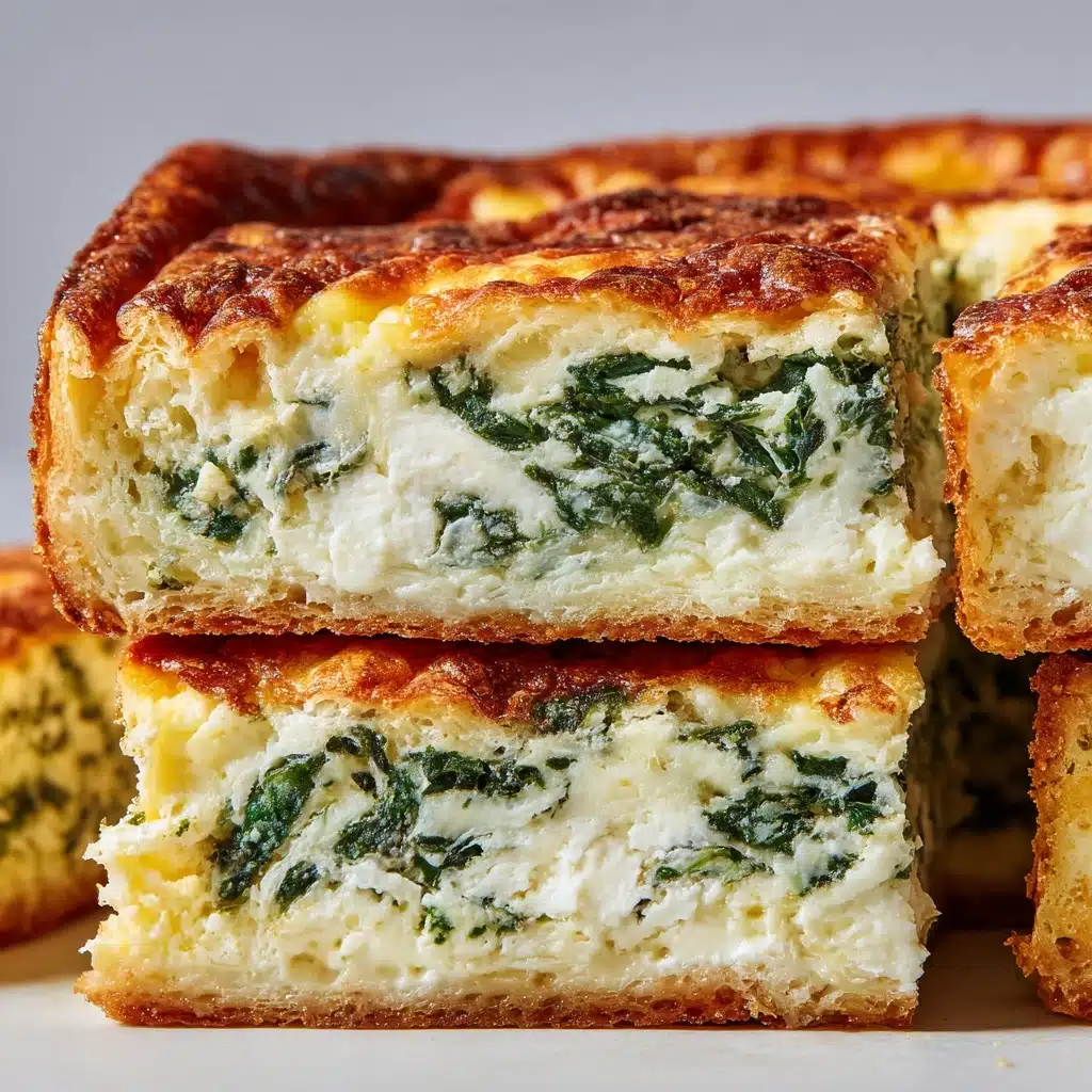 Easy Spinach Feta Baked Omelets Recipe - Recipe Image