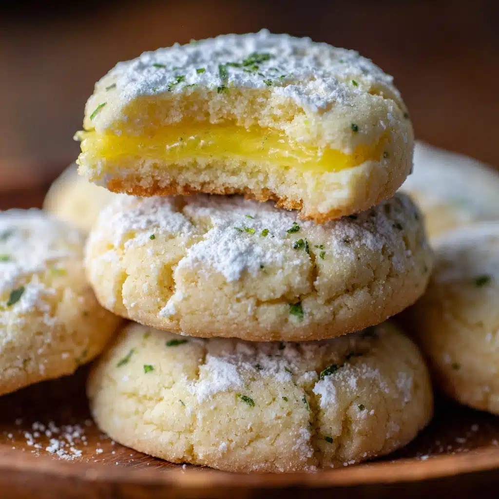 Zesty Lemon Meltaway Cookies Recipe - Recipe Image