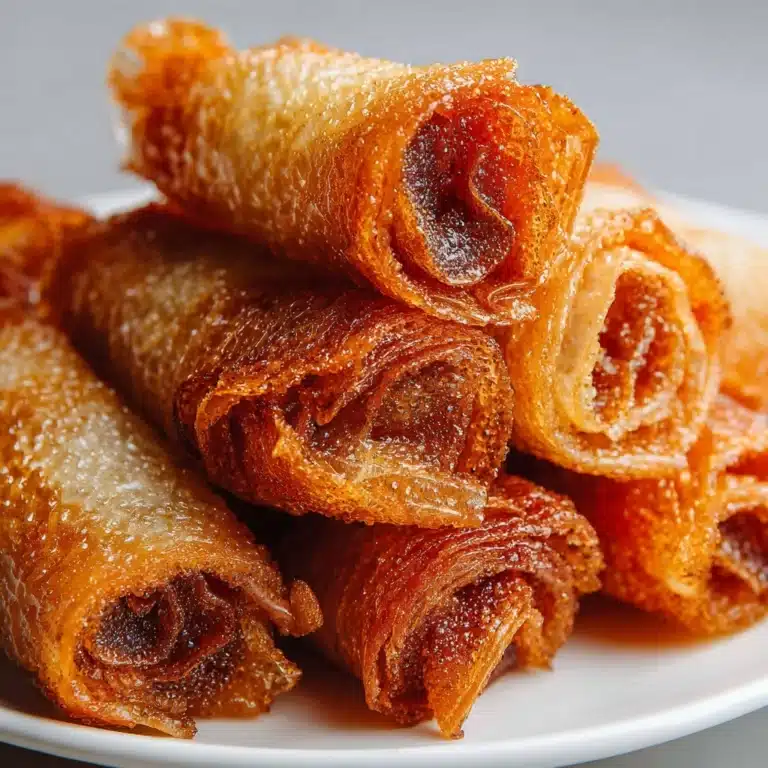 Baked Apple Pie Rice Paper Rolls: An Amazing Ultimate Recipe