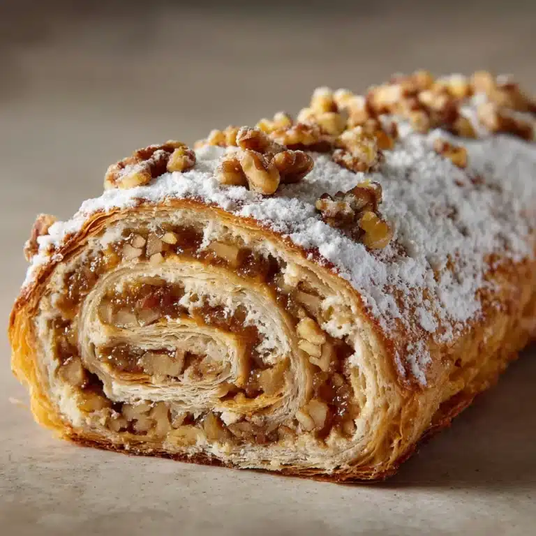 Italian Nut Roll Cookie Recipe