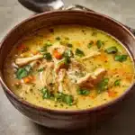 Keto Green Chicken Enchilada Soup Recipe
