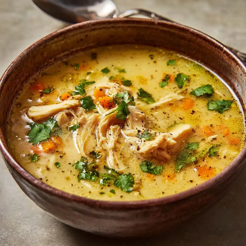 Keto Green Chicken Enchilada Soup Recipe - Recipe Image