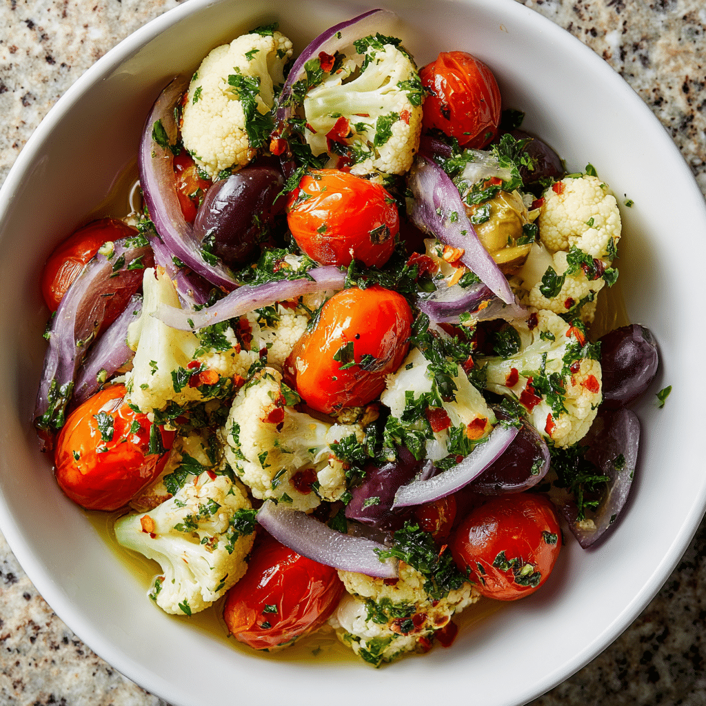 Sicilian Cauliflower Salad: A Refreshing Delight Awaits! Recipe
