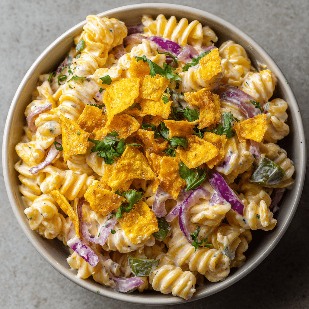 Cheesy Jalapeño Popper Pasta Salad Recipe