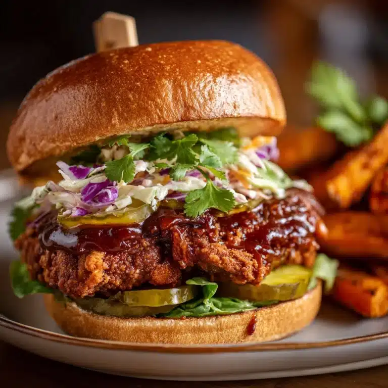 Honey Chipotle Fried Chicken Sandwich Recipe