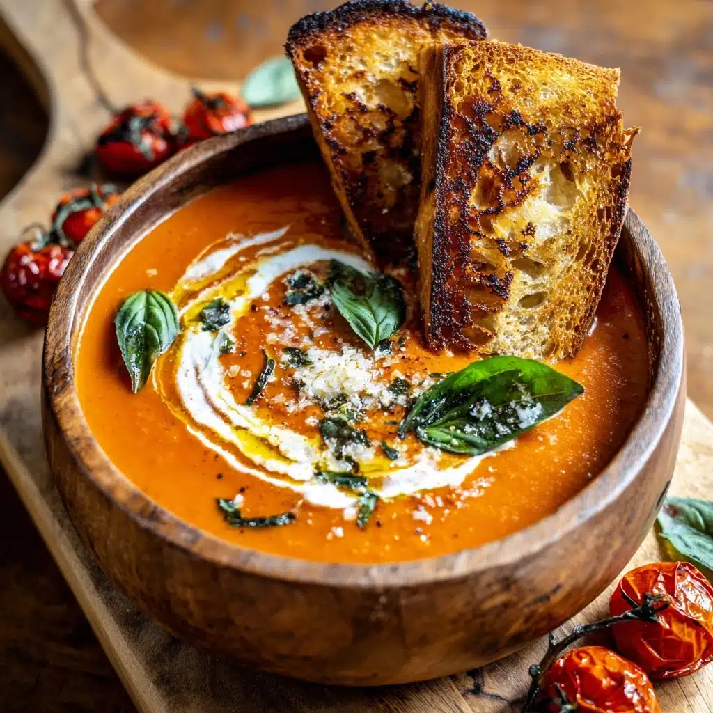 Easy Roasted Tomato Soup: A Simple & Delicious Recipe - Recipe Image