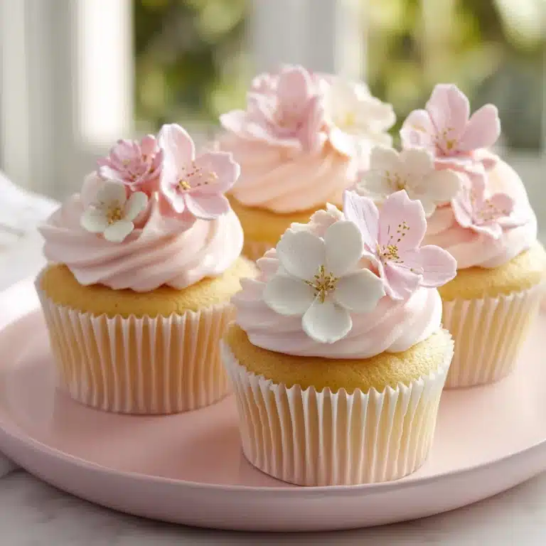 Cherry Blossom Cupcakes Recipe