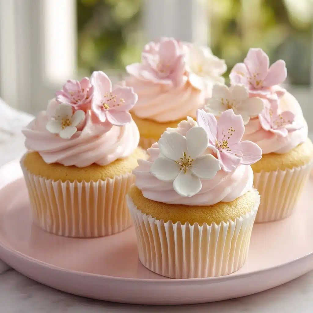 Cherry Blossom Cupcakes Recipe