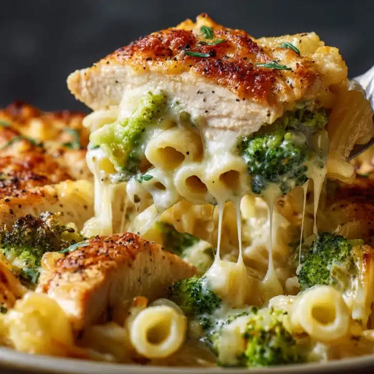 Chicken & Broccoli Alfredo Bake Recipe